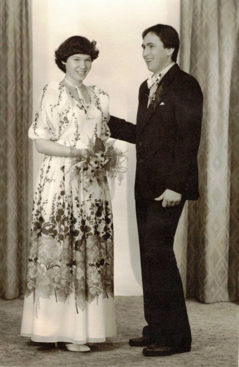 Syn Jaromír s manželkou Olgou