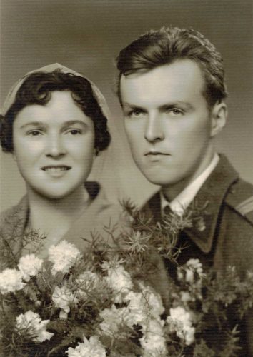 Svatební fotka Jana a Stanislavy.